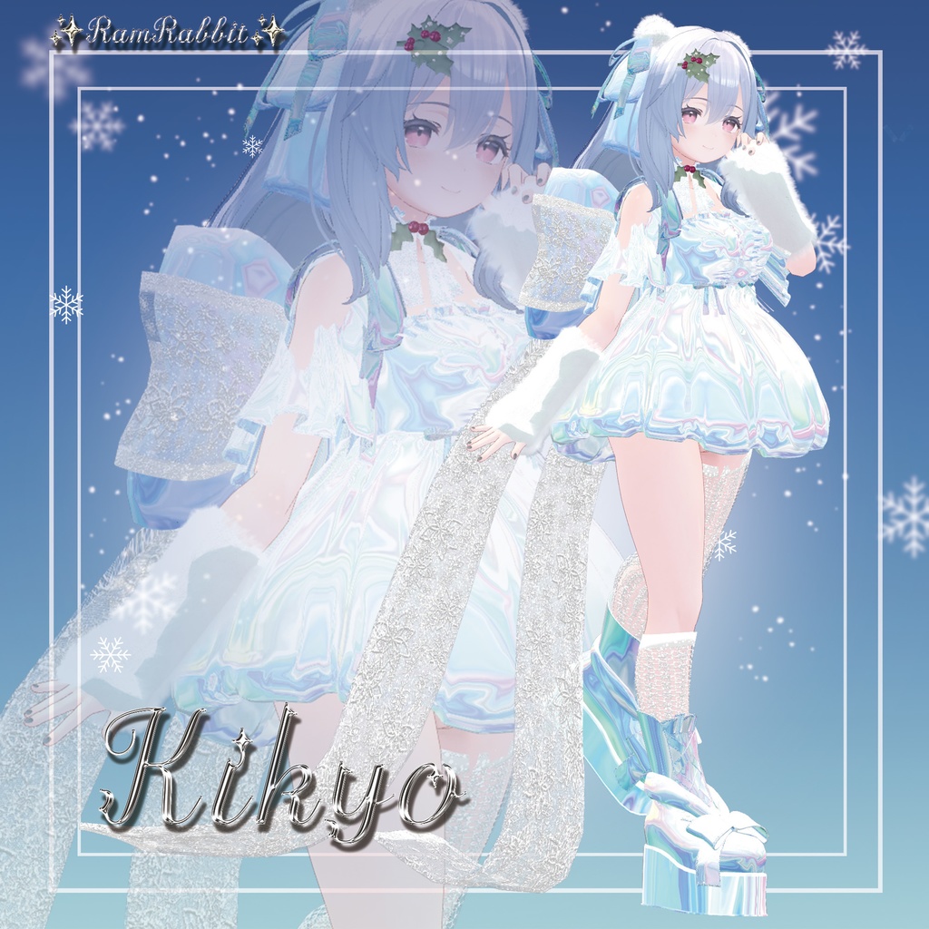 【18アバター対応】Winter Velvet【VRChat】