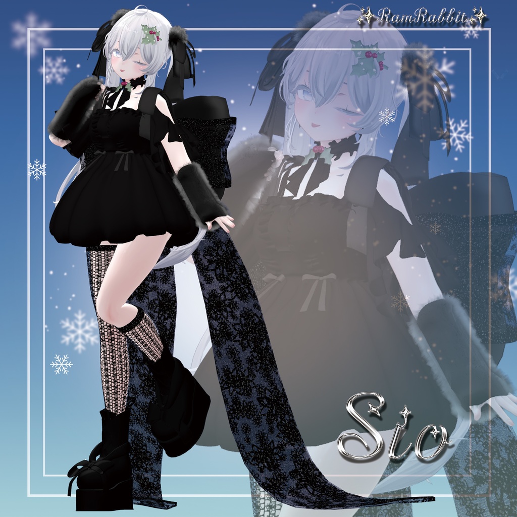 【18アバター対応】Winter Velvet【VRChat】