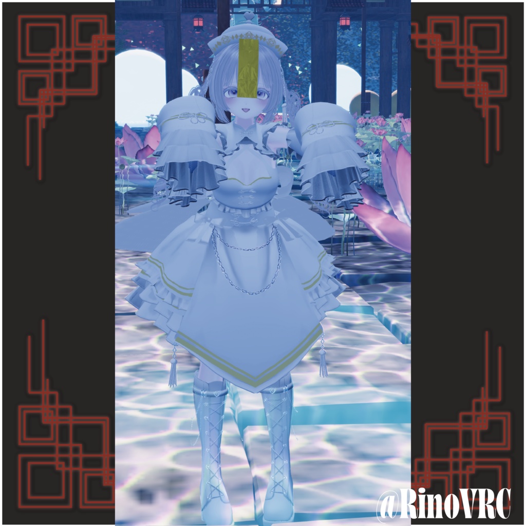 【28アバター対応】DressyChina【VRChat】