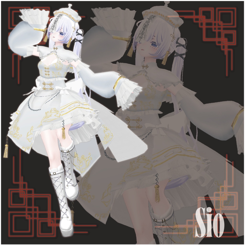 【28アバター対応】DressyChina【VRChat】