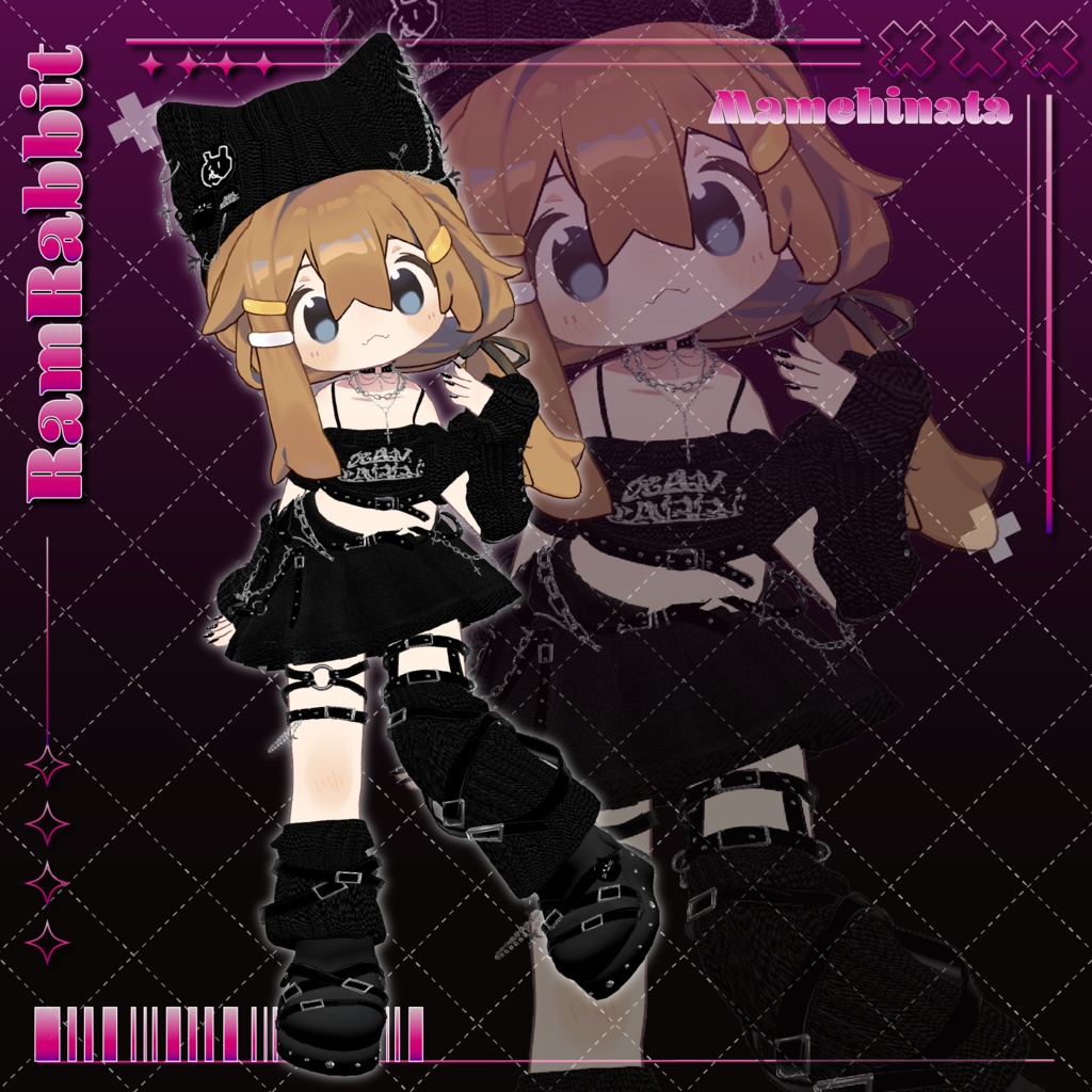 【23アバター対応】Candy Drop Punk【VRChat】