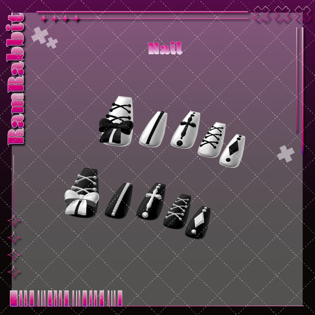 【23アバター対応】Candy Drop Punk【VRChat】