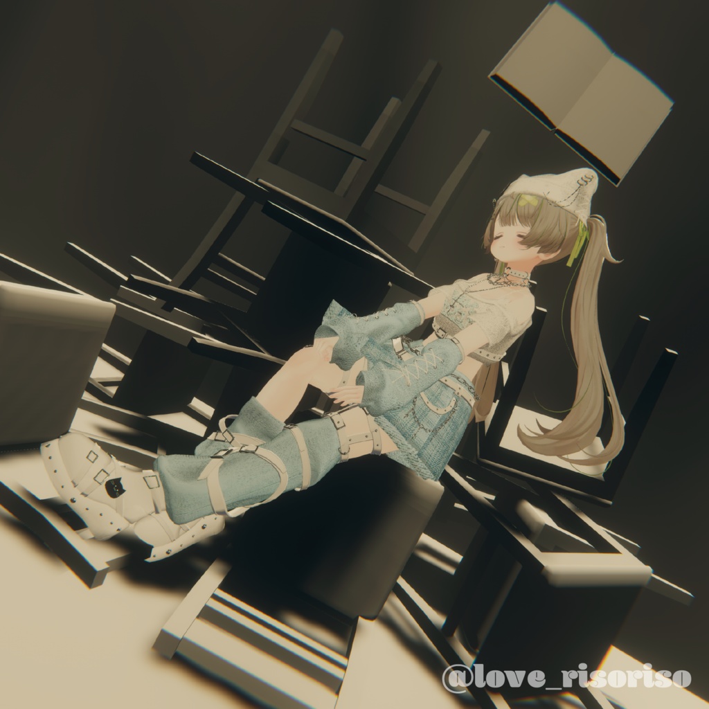 【23アバター対応】Candy Drop Punk【VRChat】