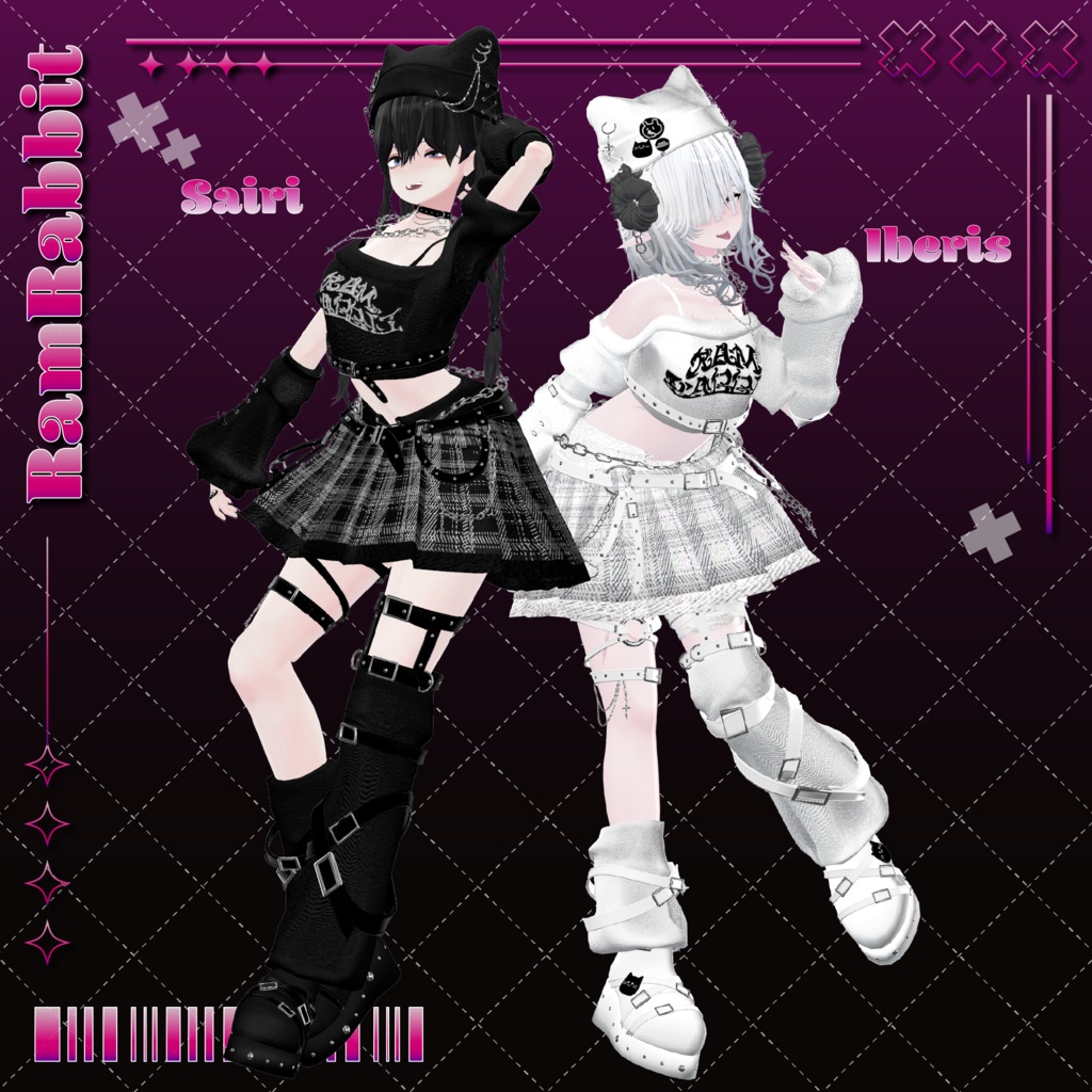 【23アバター対応】Candy Drop Punk【VRChat】