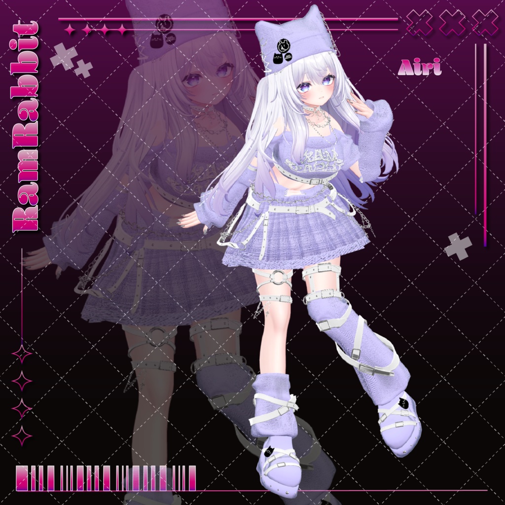 【23アバター対応】Candy Drop Punk【VRChat】