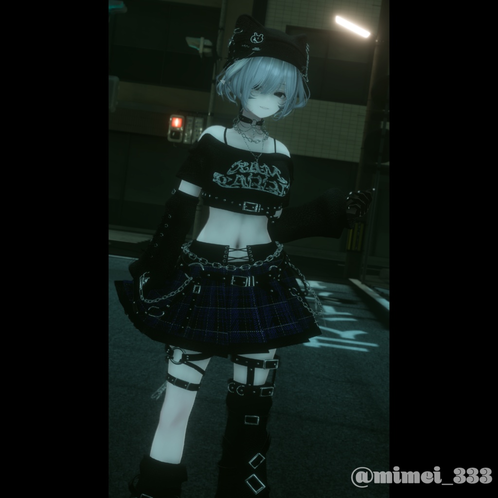 【23アバター対応】Candy Drop Punk【VRChat】