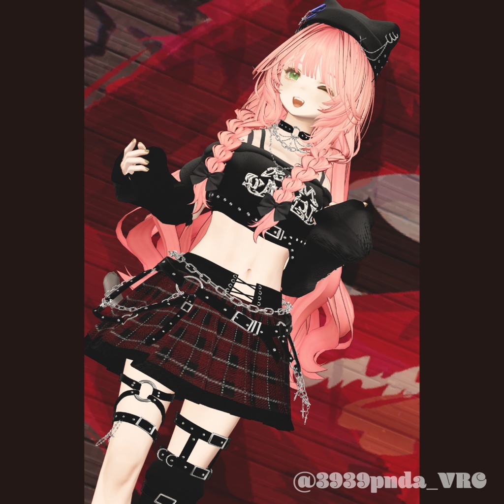 【23アバター対応】Candy Drop Punk【VRChat】