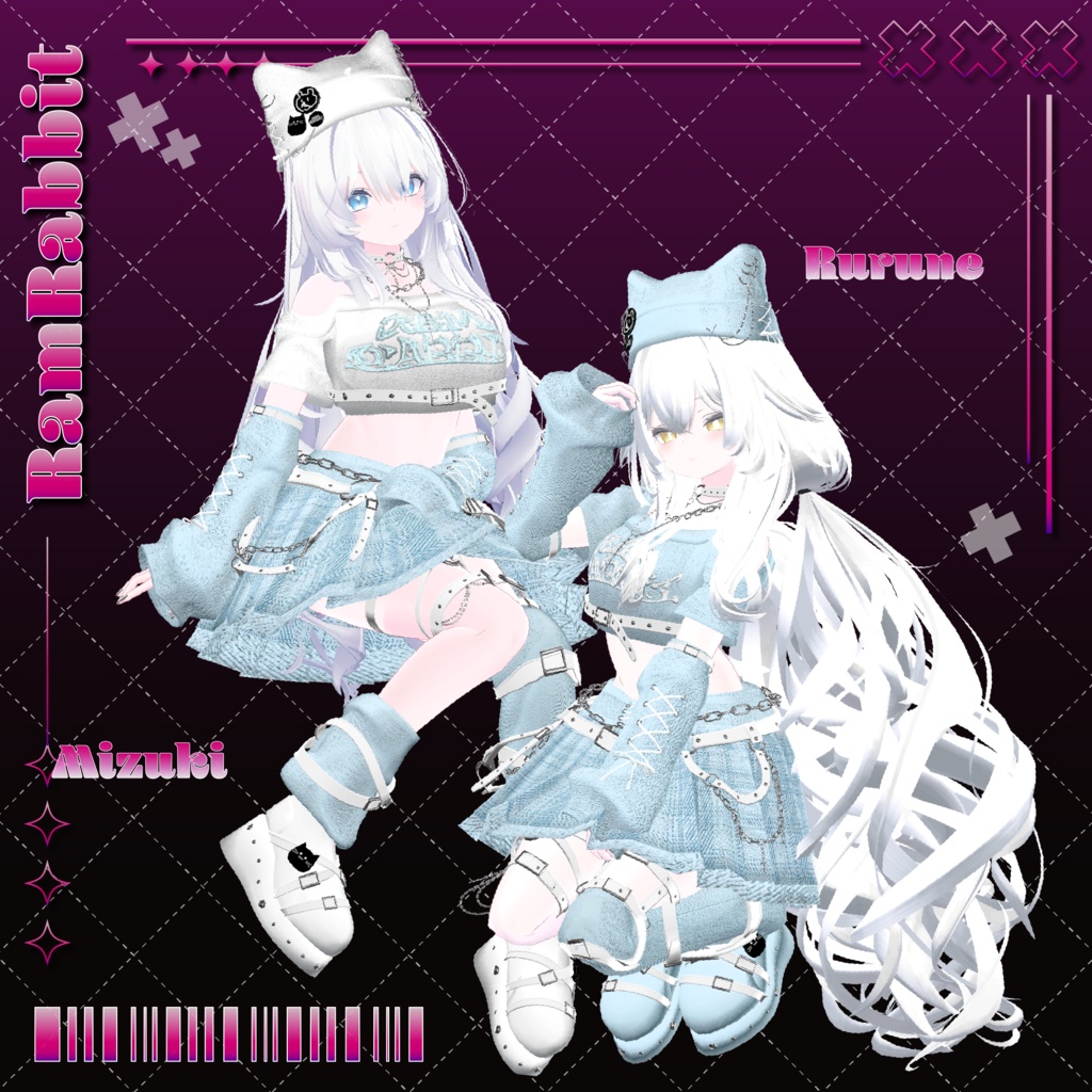 【23アバター対応】Candy Drop Punk【VRChat】