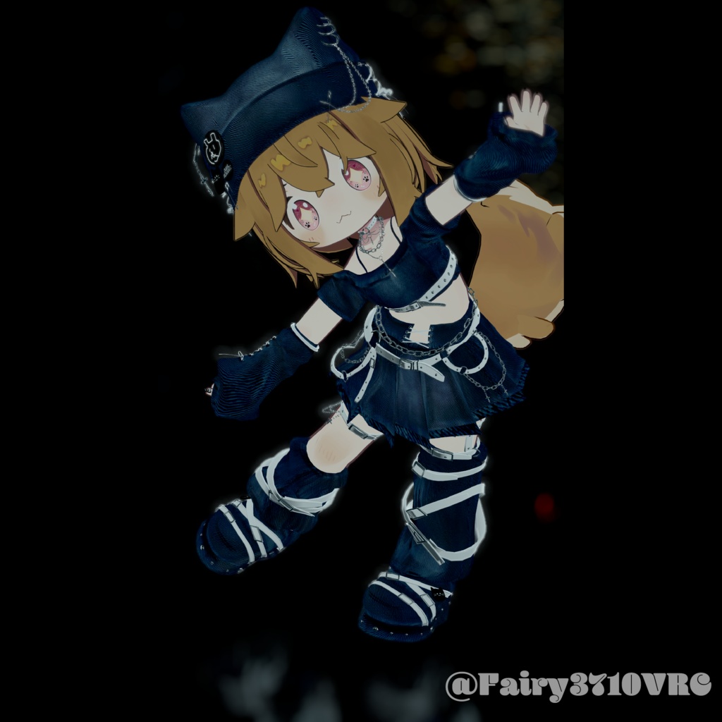 【23アバター対応】Candy Drop Punk【VRChat】