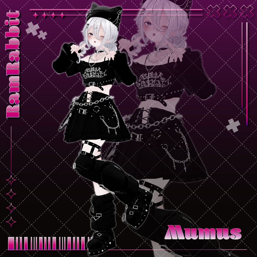 【23アバター対応】Candy Drop Punk【VRChat】