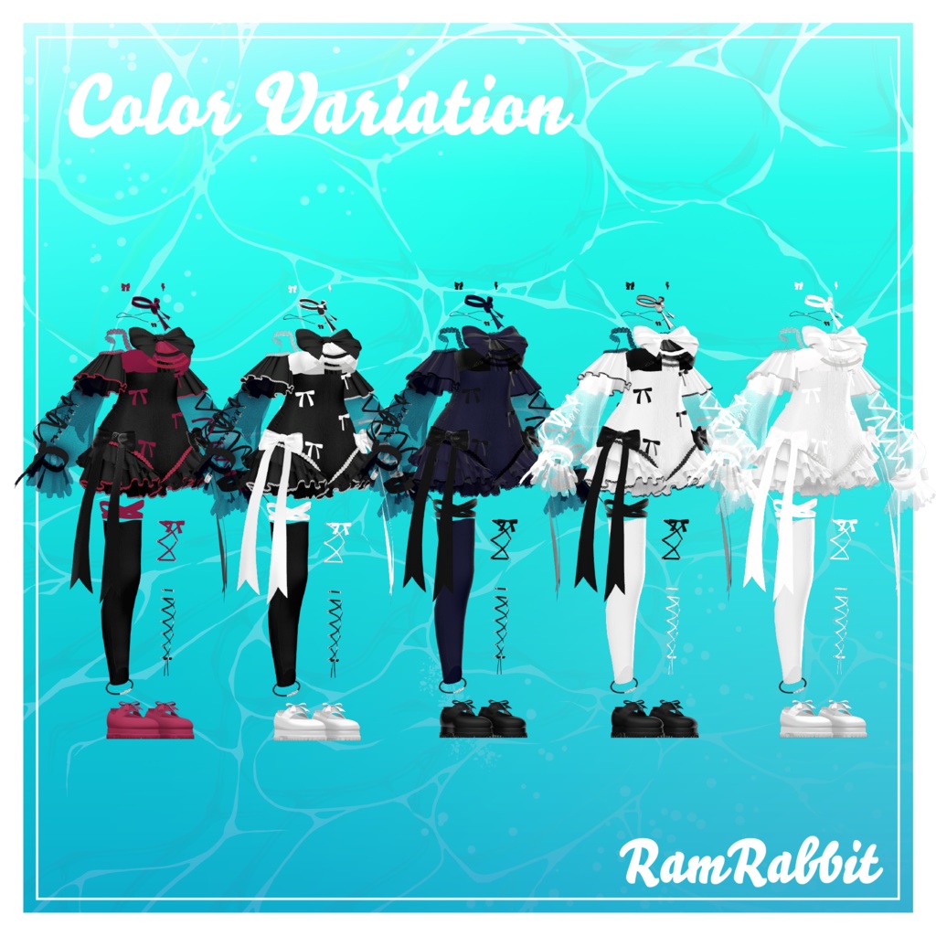 【9アバター対応】Marine Sugar【VRChat】