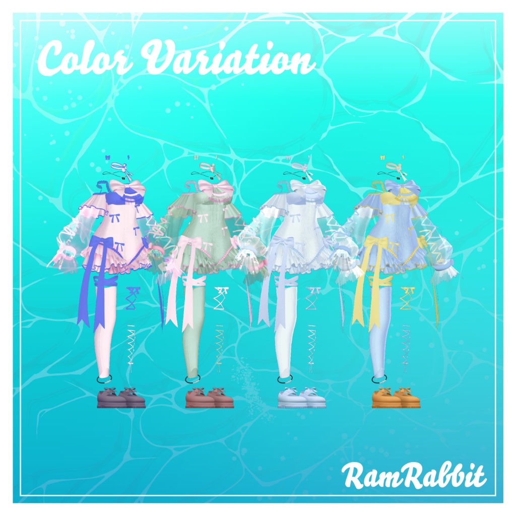 【9アバター対応】Marine Sugar【VRChat】