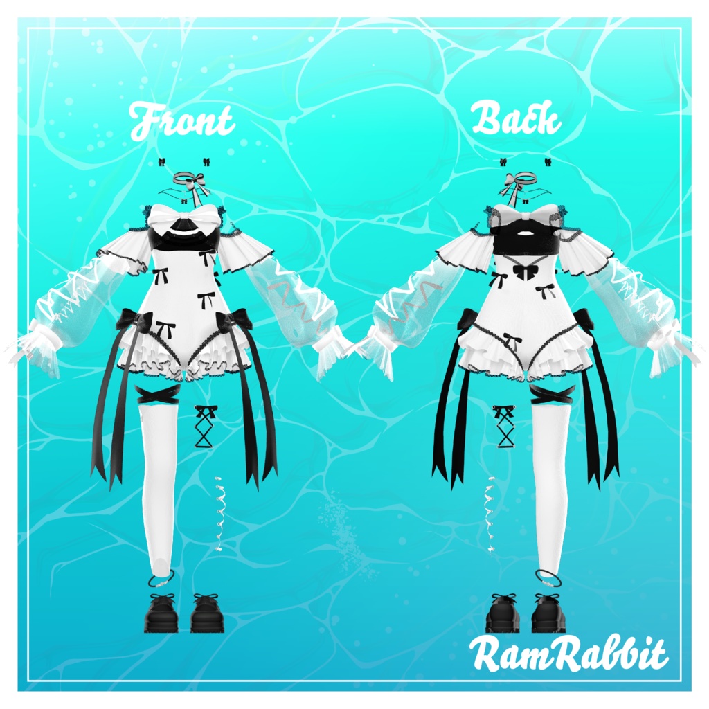 【9アバター対応】Marine Sugar【VRChat】