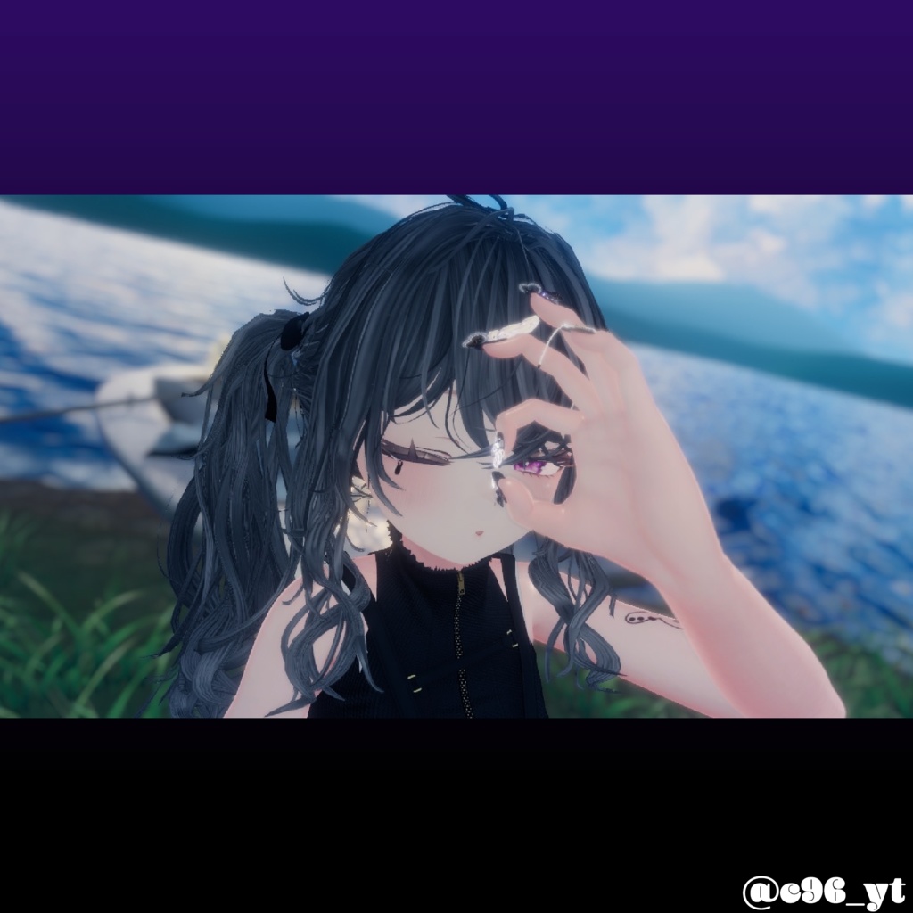 【26アバター対応】CloudyHair【VRChat】