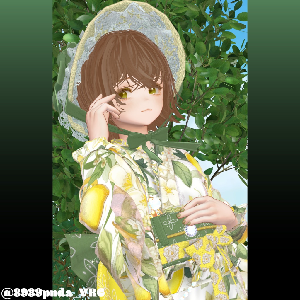 【26アバター対応】CloudyHair【VRChat】