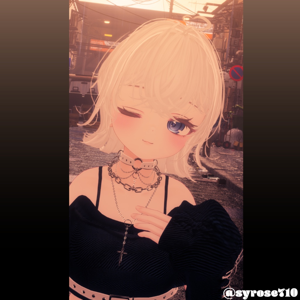 【26アバター対応】CloudyHair【VRChat】