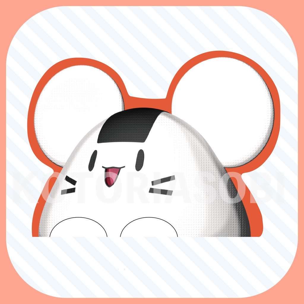 おにぎりネズミのThe Riding Riceballステッカー