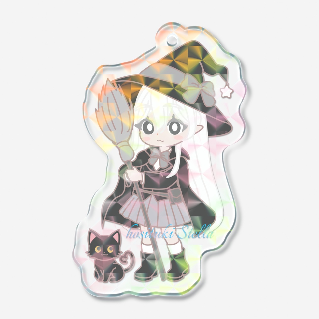 ホログラムアクリルキーホルダー
