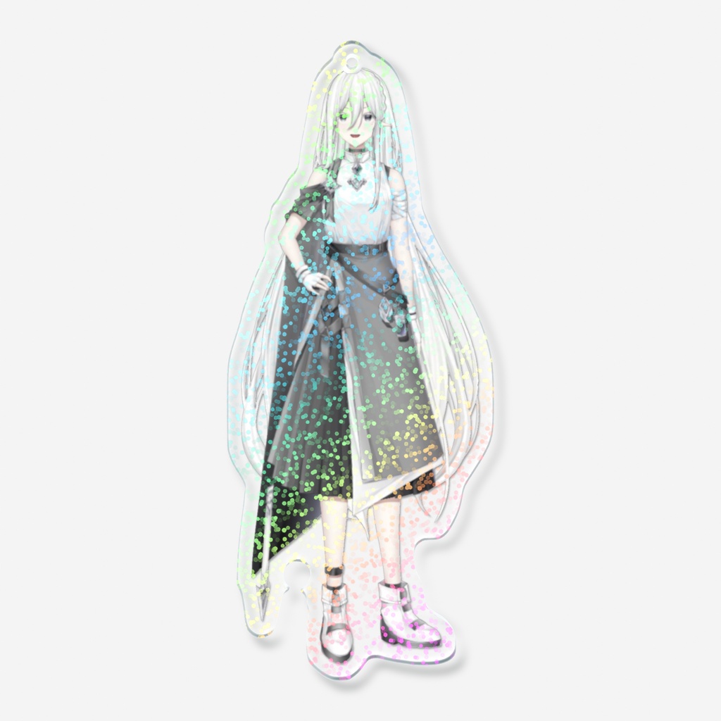 ホログラムアクリルキーホルダー