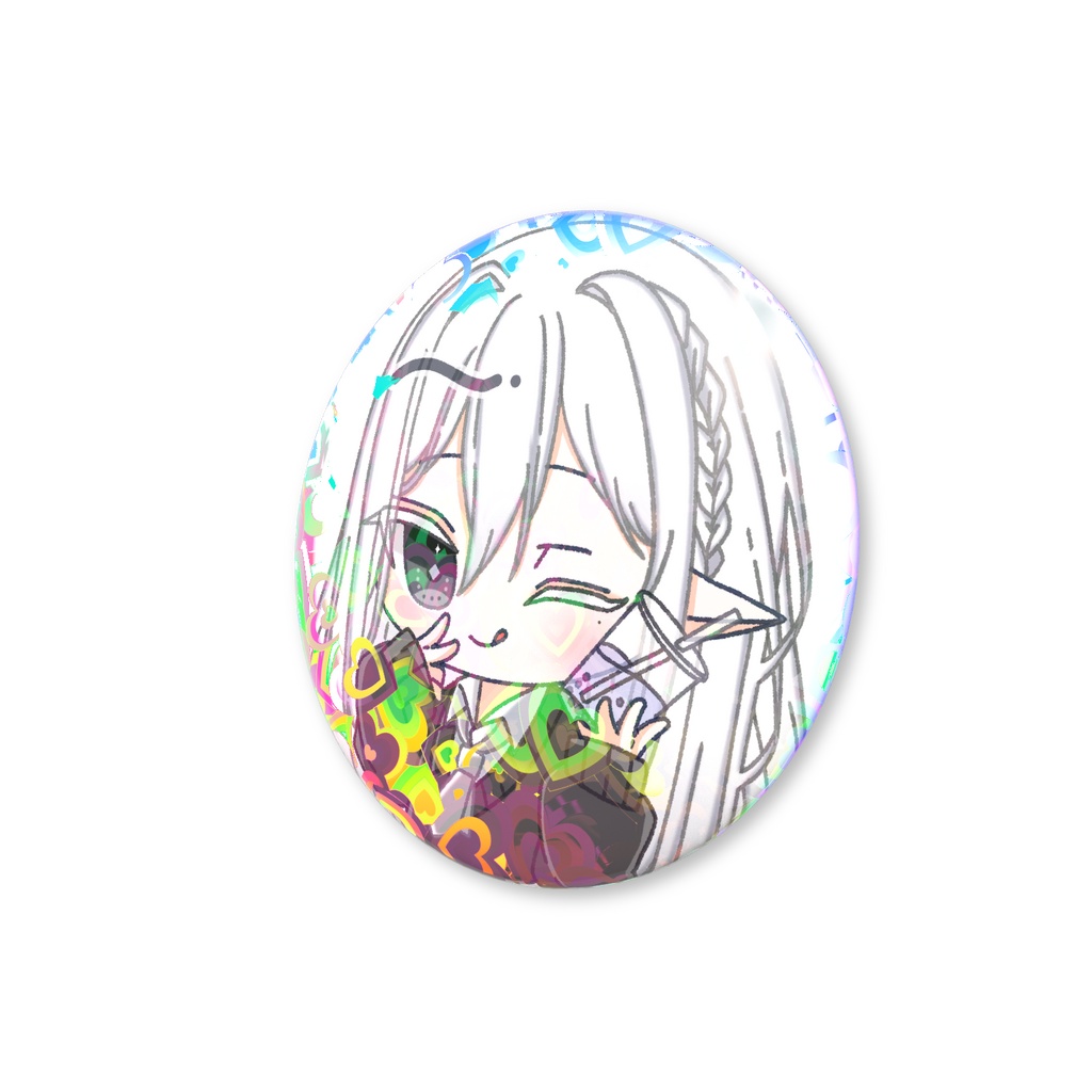 すてらホログラム缶バッジ