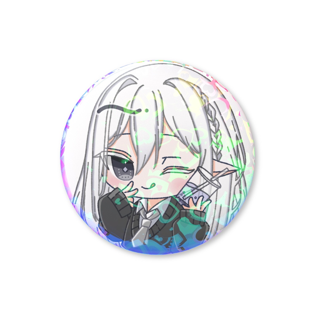 すてらホログラム缶バッジ