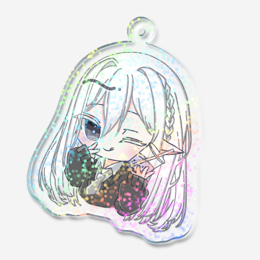 すてらラメアクリルキーホルダー