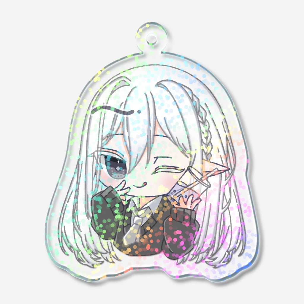 すてらラメアクリルキーホルダー