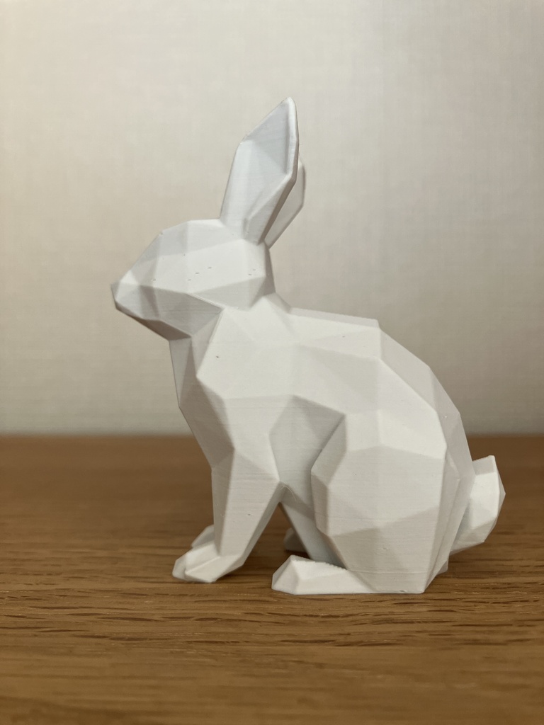 ローポリ ウサギ