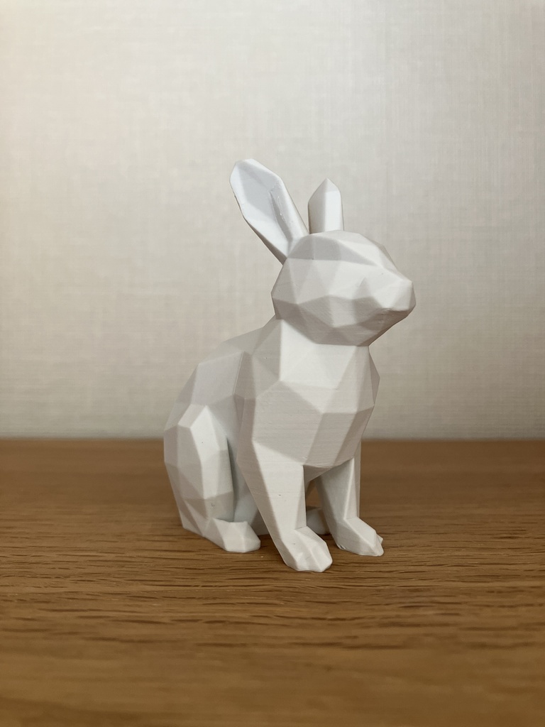 ローポリ　ウサギ