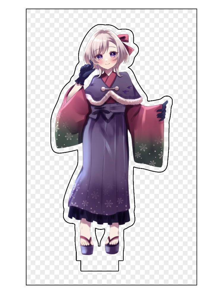 冬服アクリルスタンド
