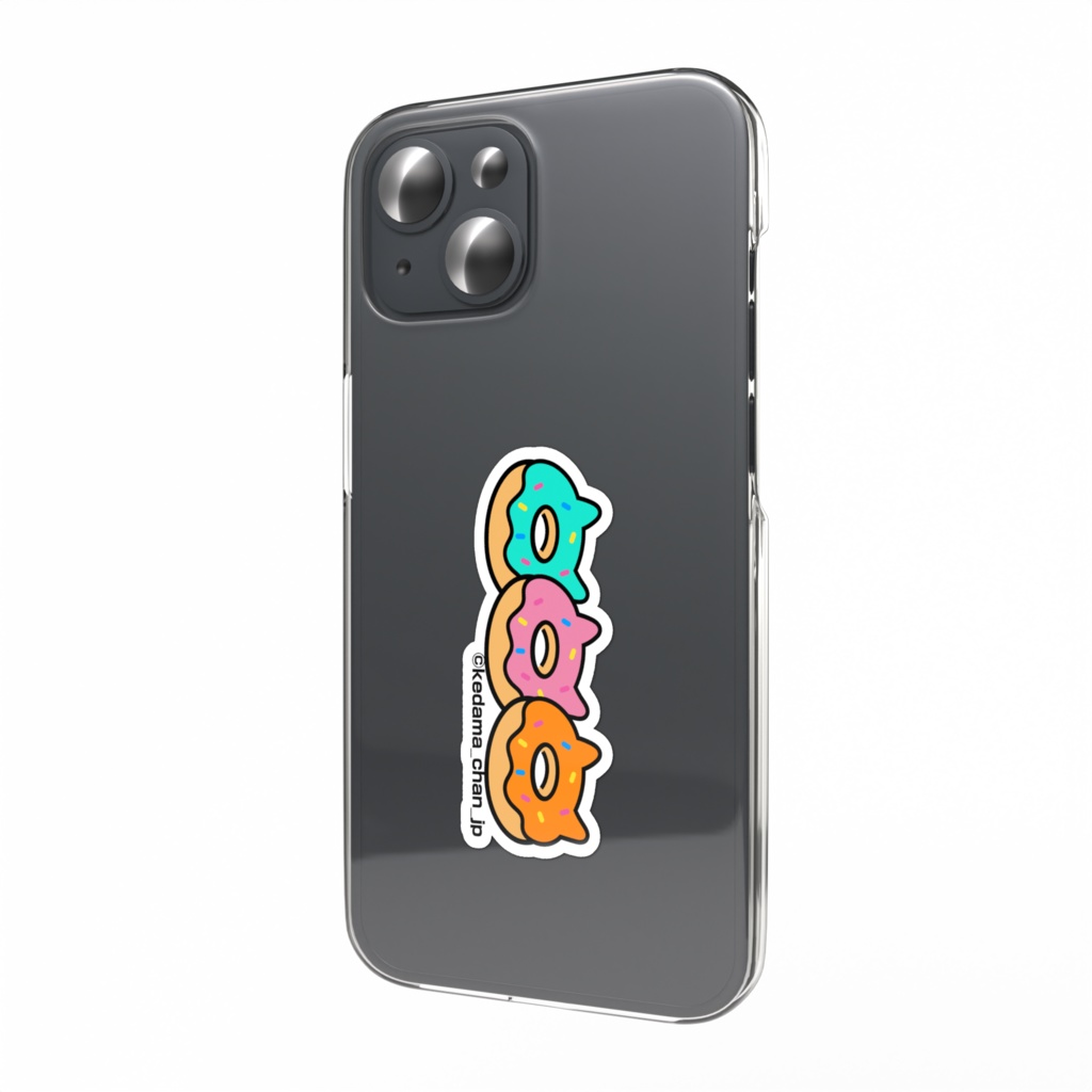けだまちゃん（5さい）スマホステッカーB