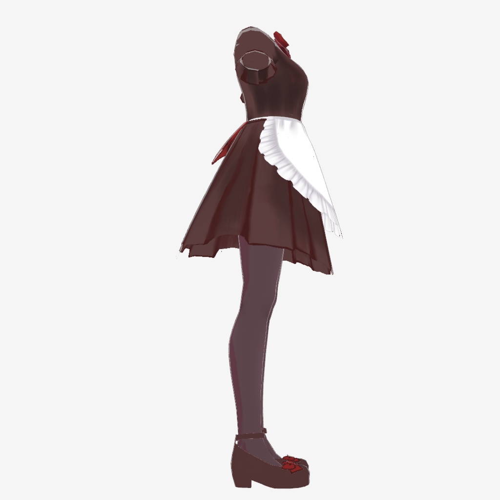 クラシカルショコラメイド|VRoid正式版対応衣装