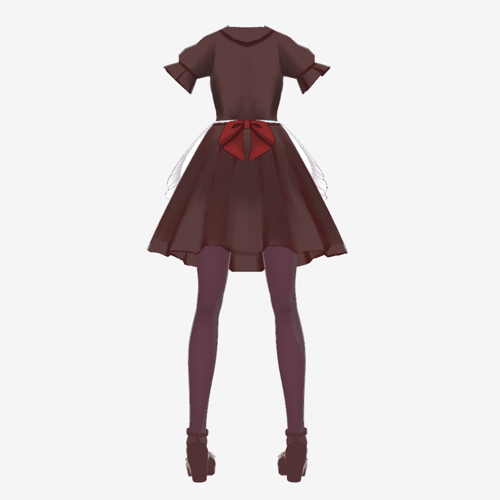 クラシカルショコラメイド|VRoid正式版対応衣装
