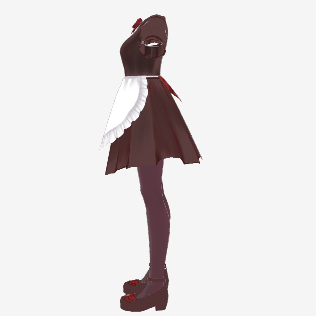 クラシカルショコラメイド|VRoid正式版対応衣装