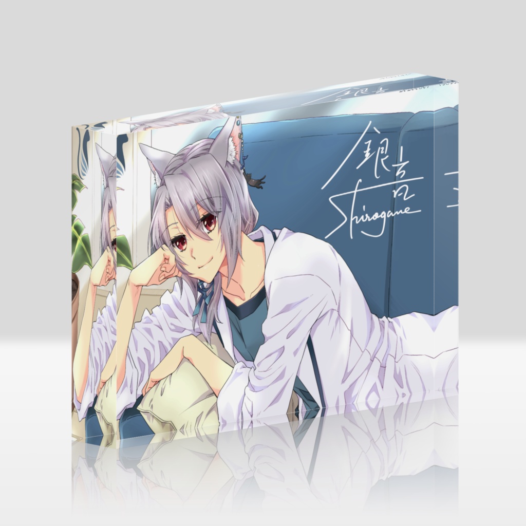 【銀音】《chill out》アクリルブロック【誕生日記念2026】