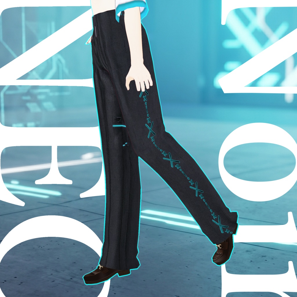 【VRoid】NYLON PANTS // ナイロンパンツ
