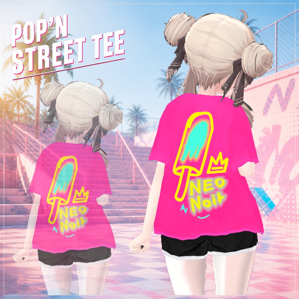 【無料】POP'N STREET TEE|マヌカ対応
