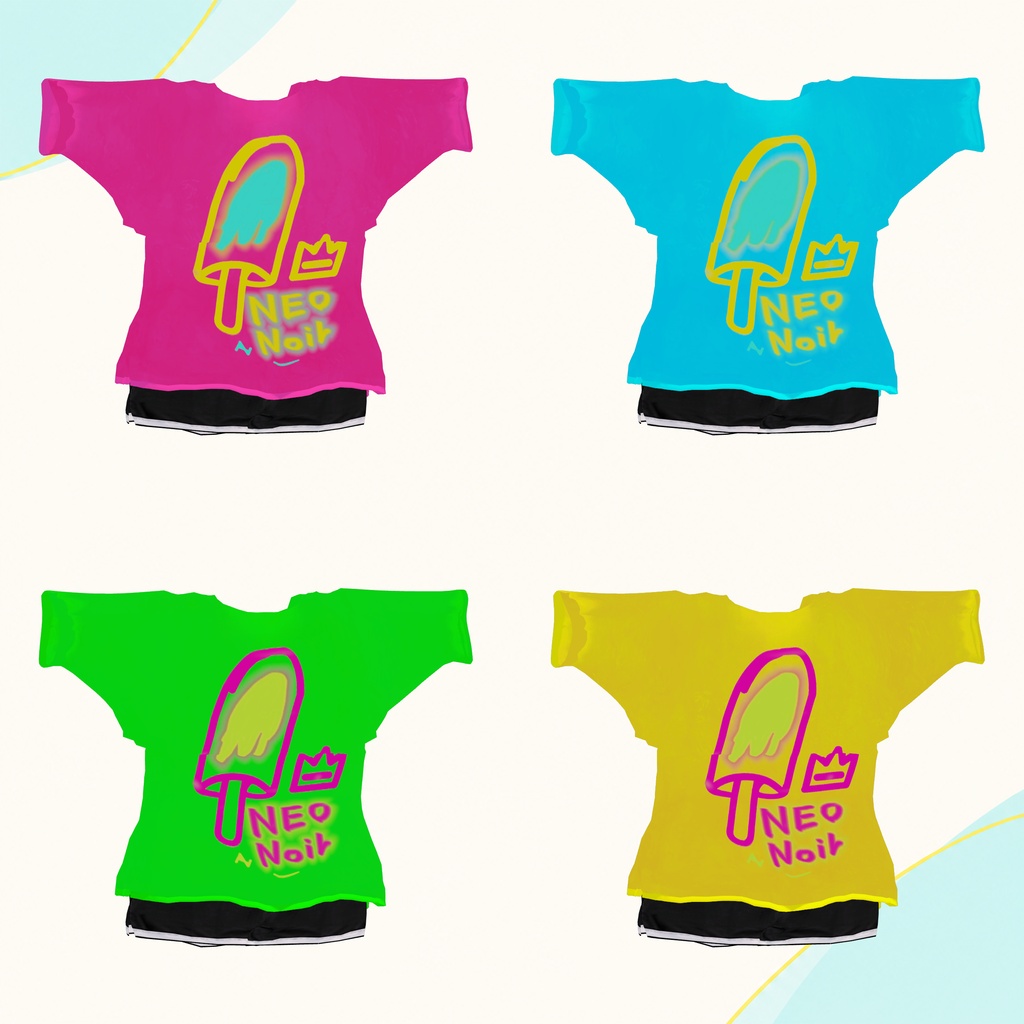 【10/31まで発売記念50%OFF】【4アバター対応】POP'N STREET TEE