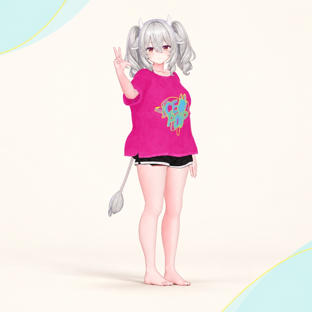 【10/31まで発売記念50%OFF】【4アバター対応】POP'N STREET TEE