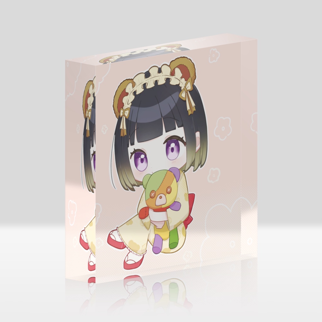 ぎゅーっと!アクリルブロック