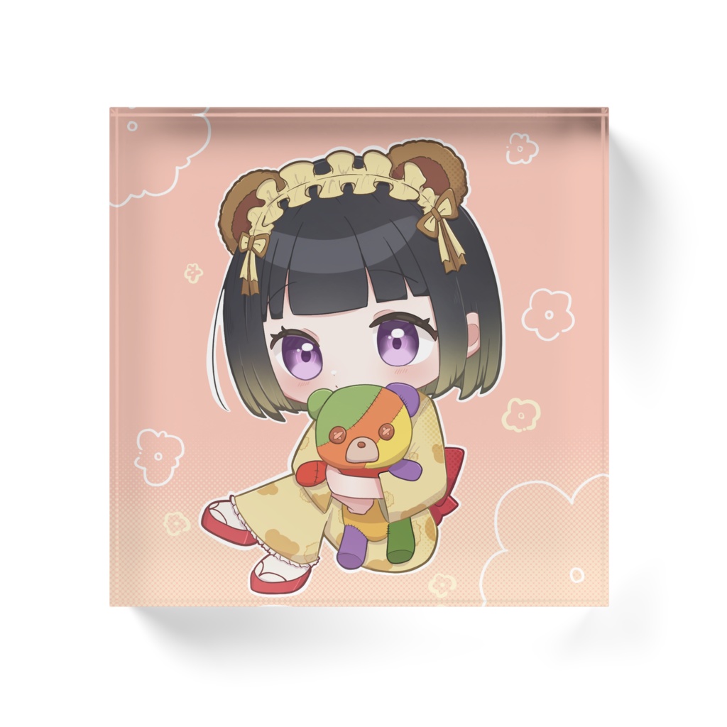 ぎゅーっと！アクリルブロック