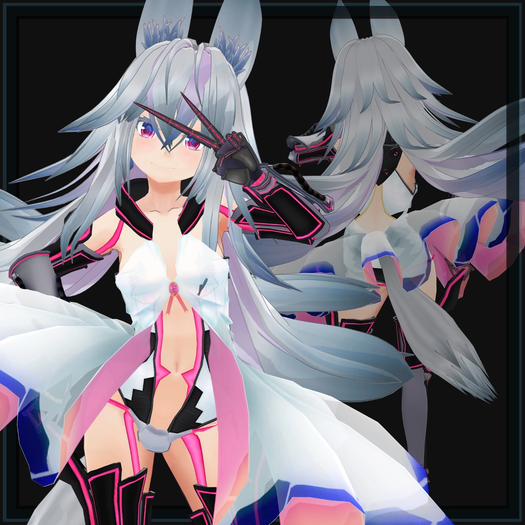 VRChat向け3DAvatar「FortyOne」