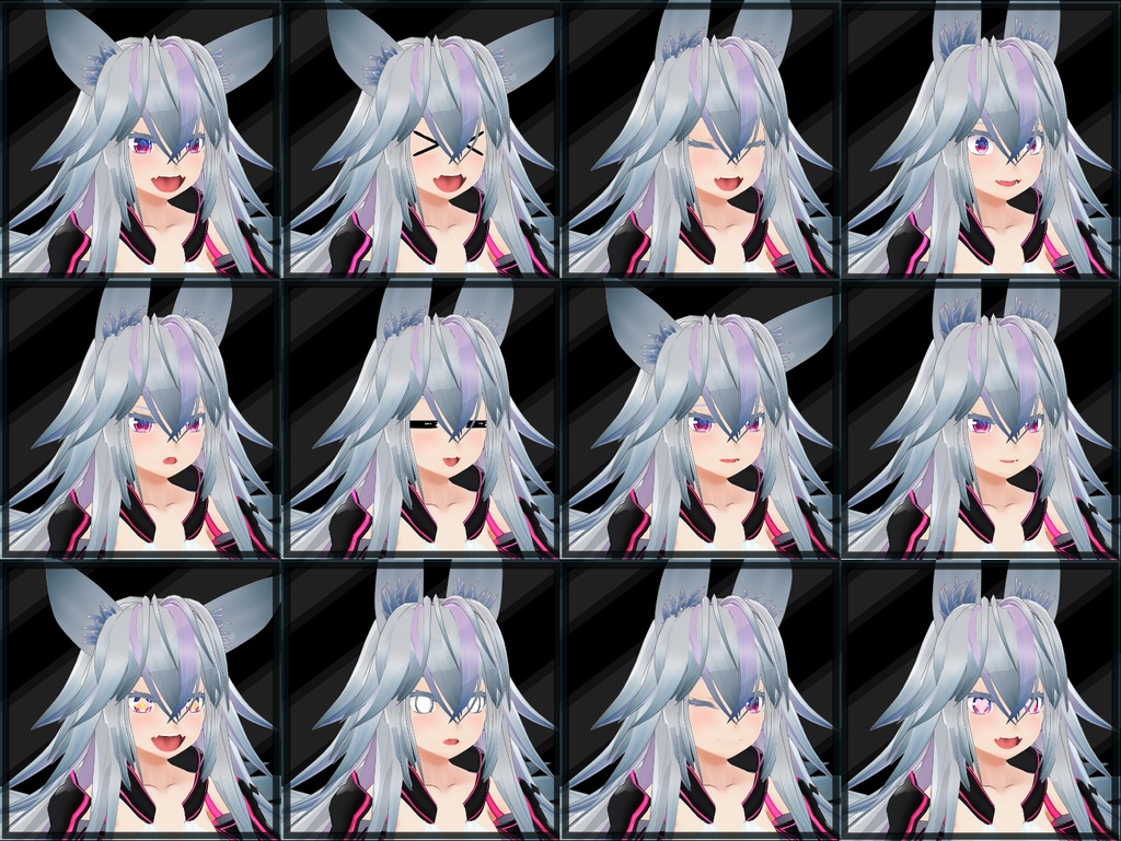 VRChat向け3DAvatar「FortyOne」