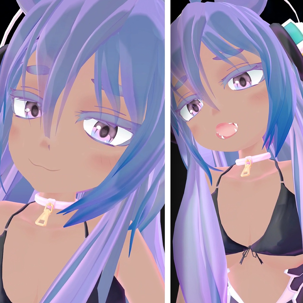 オリジナル3Dモデル「SAKURA_MANTEMA」サクラマンテマ VRChat向けAvatar