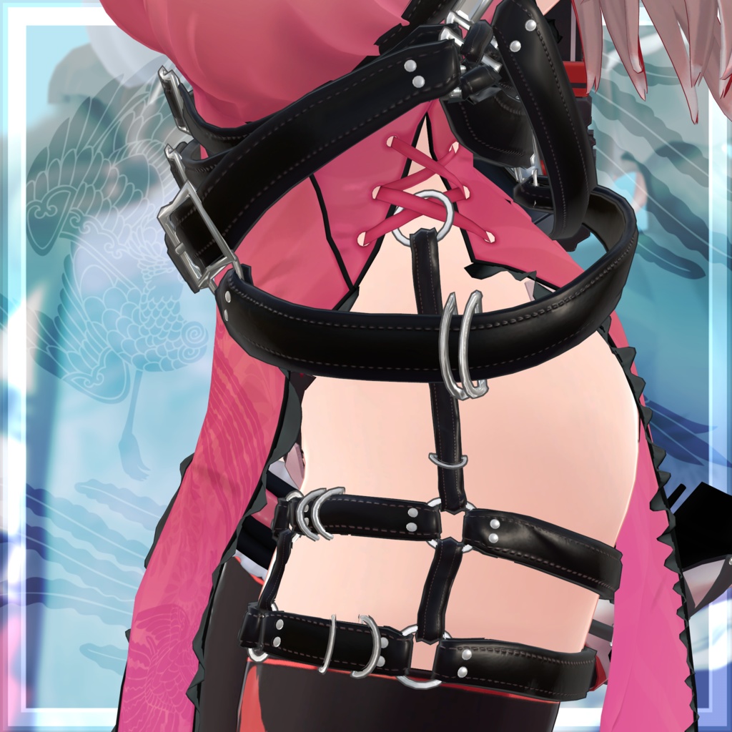 VRChat向け衣装モデル_サイバーチャイナ_cyber_China