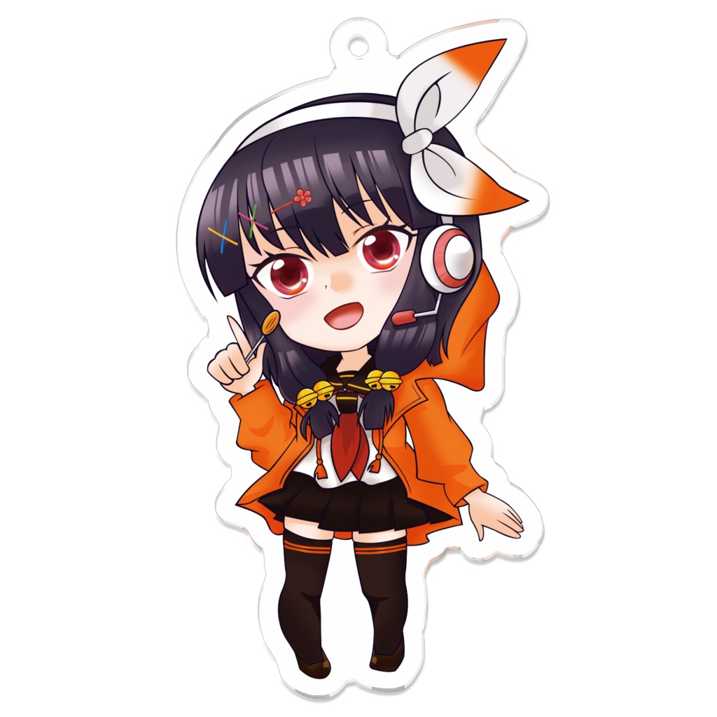 緋浮美(過去) アクリルキーホルダー 70 x 70 (mm)