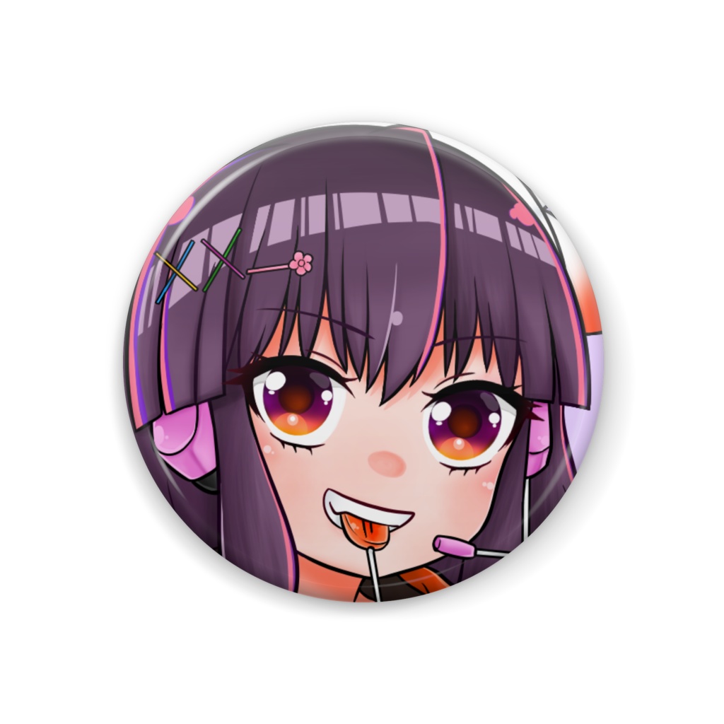 beatmania IIDX 29 CastHour 【緋浮美(JC)】缶バッジ 44mm スチール