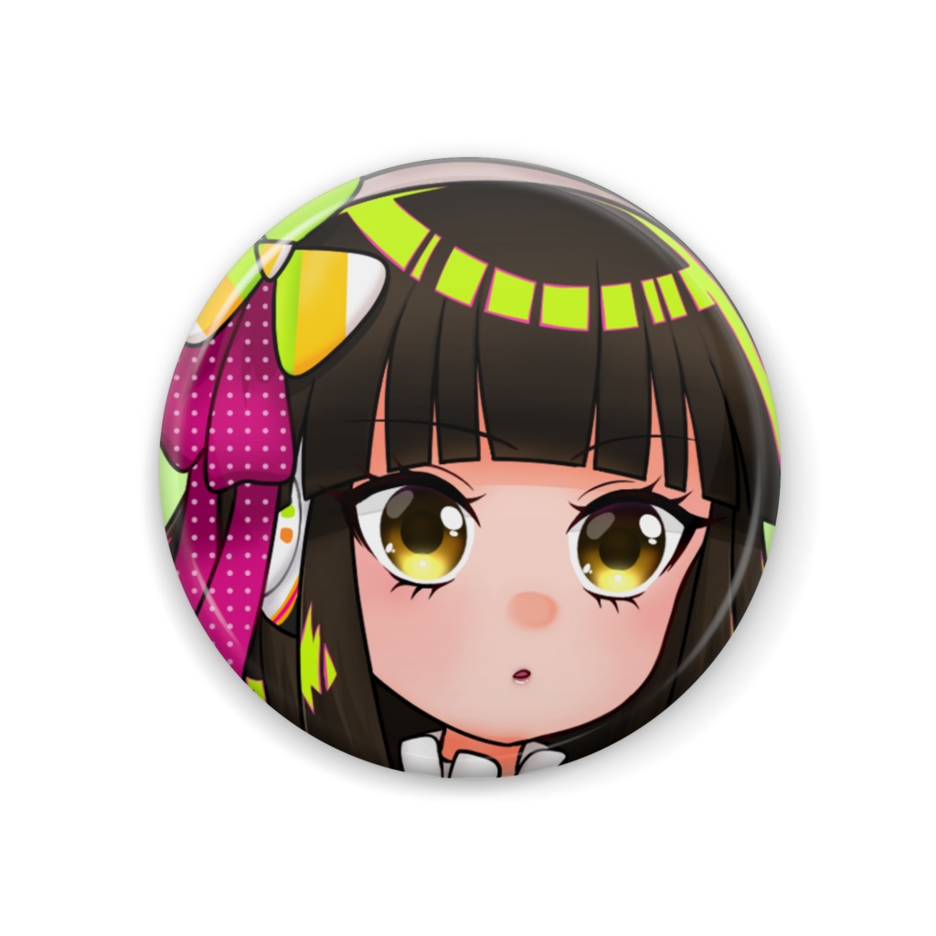 beatmania IIDX 33 Sparkle Shower【理々奈】 缶バッジ 44mm スチール