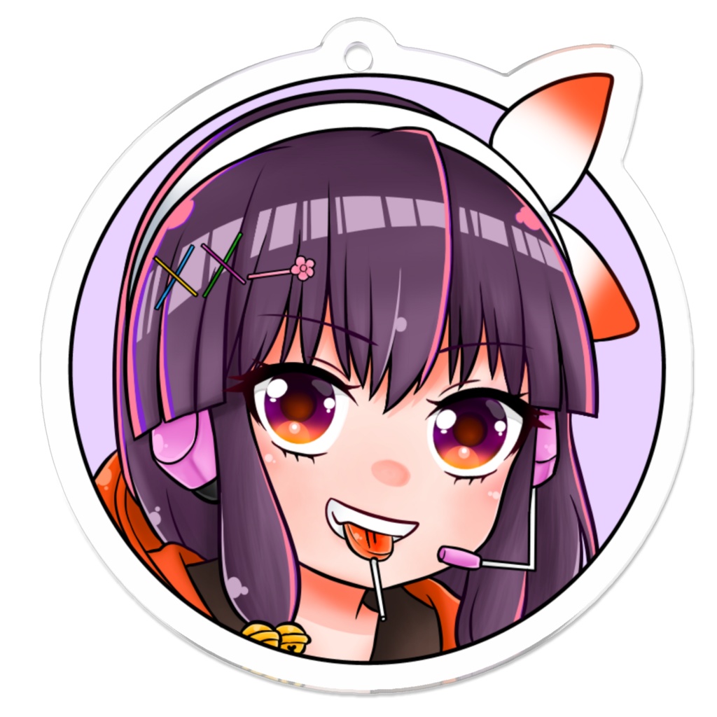 beatmania IIDX 29 CastHour 【緋浮美(JC)】アクリルキーホルダー(コーティング) - 50 x 50 (mm) - アクリル