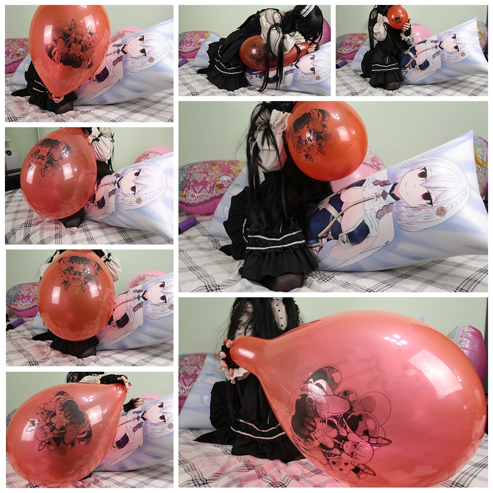 バルーン割り Murakumo Balloon Blow To Pop Anna Tenma Booth